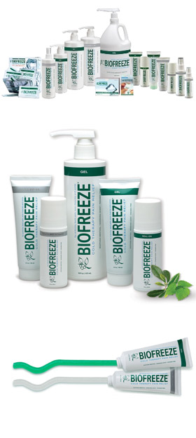 biofreeze cold therapy pain relief vail colorado